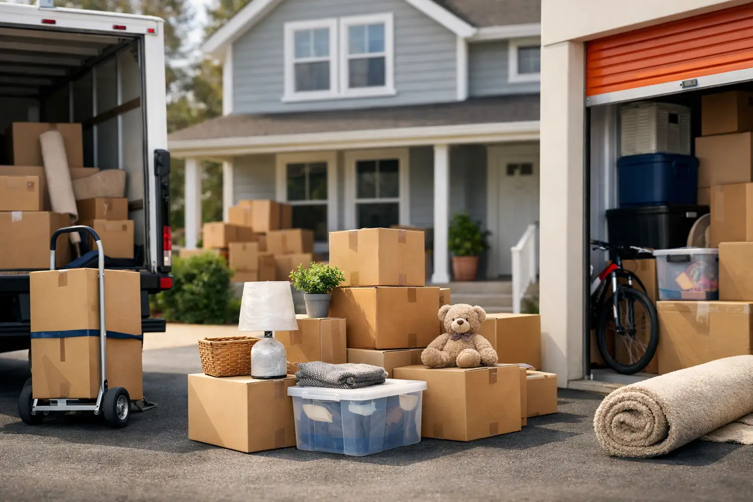 A guide to moving house with storage