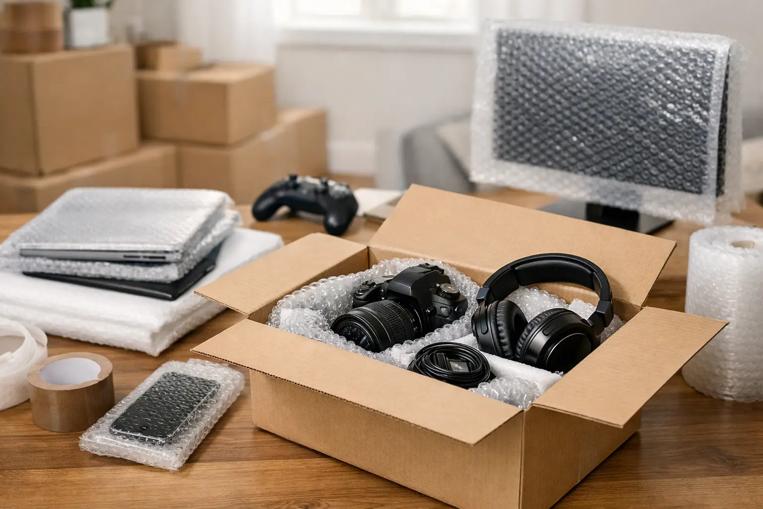 How to Pack Electronics for Moving Safely
