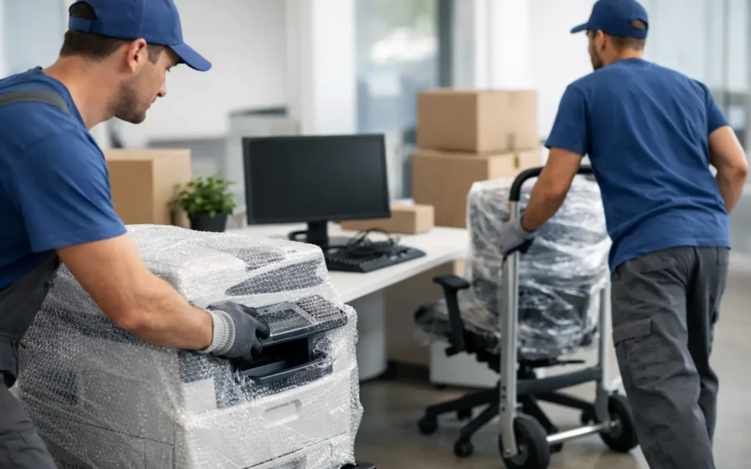How to Move Office Equipment Safely