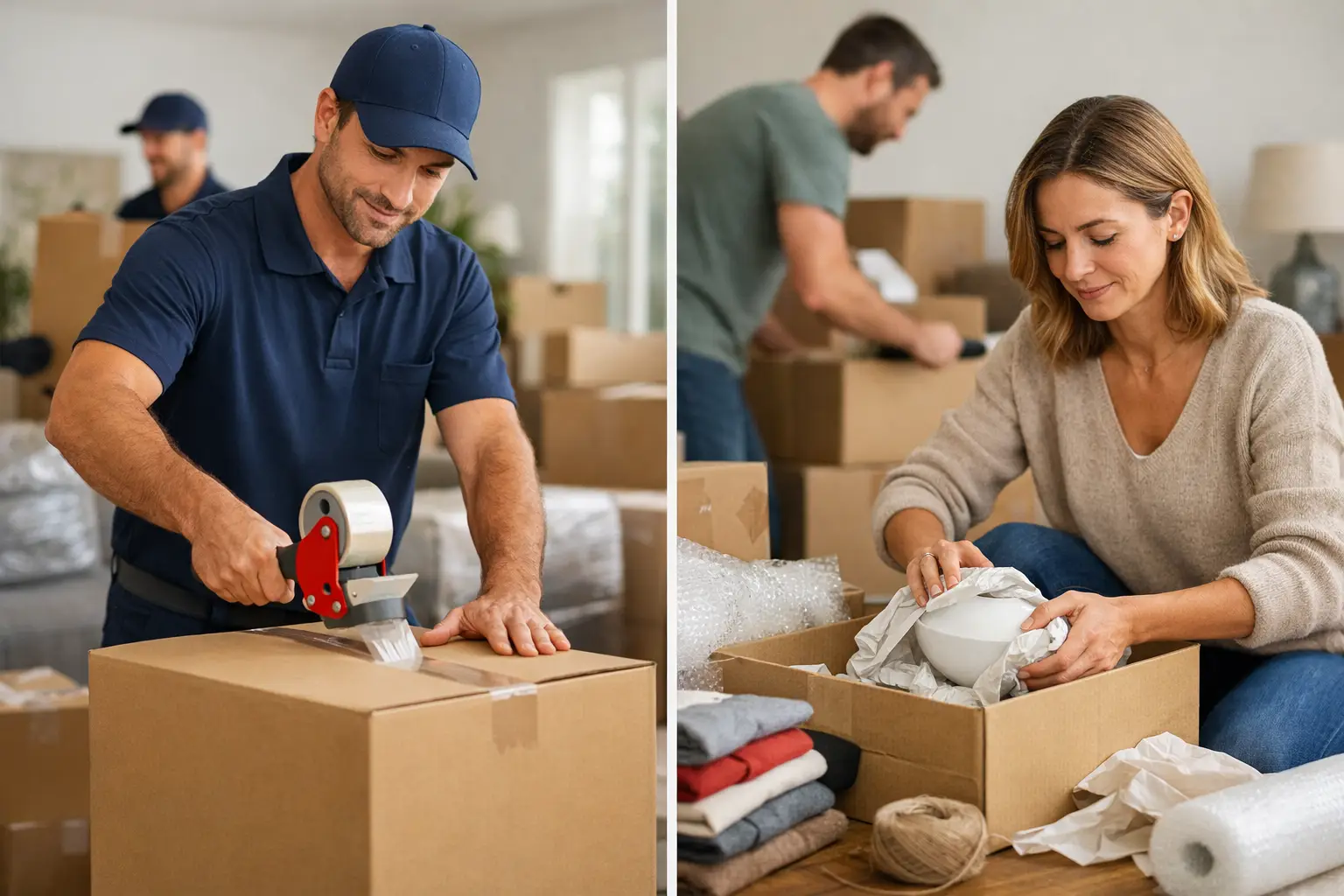 Packing Service vs Self Packing