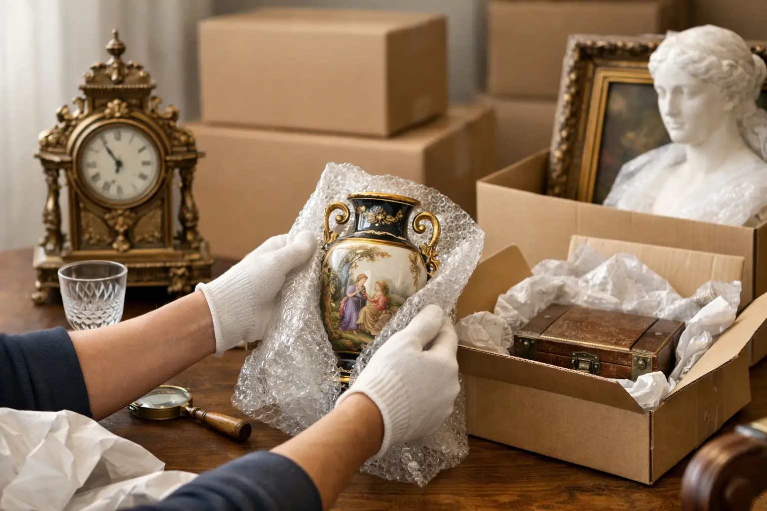 Moving Fragile Antiques Safely Without the Risk