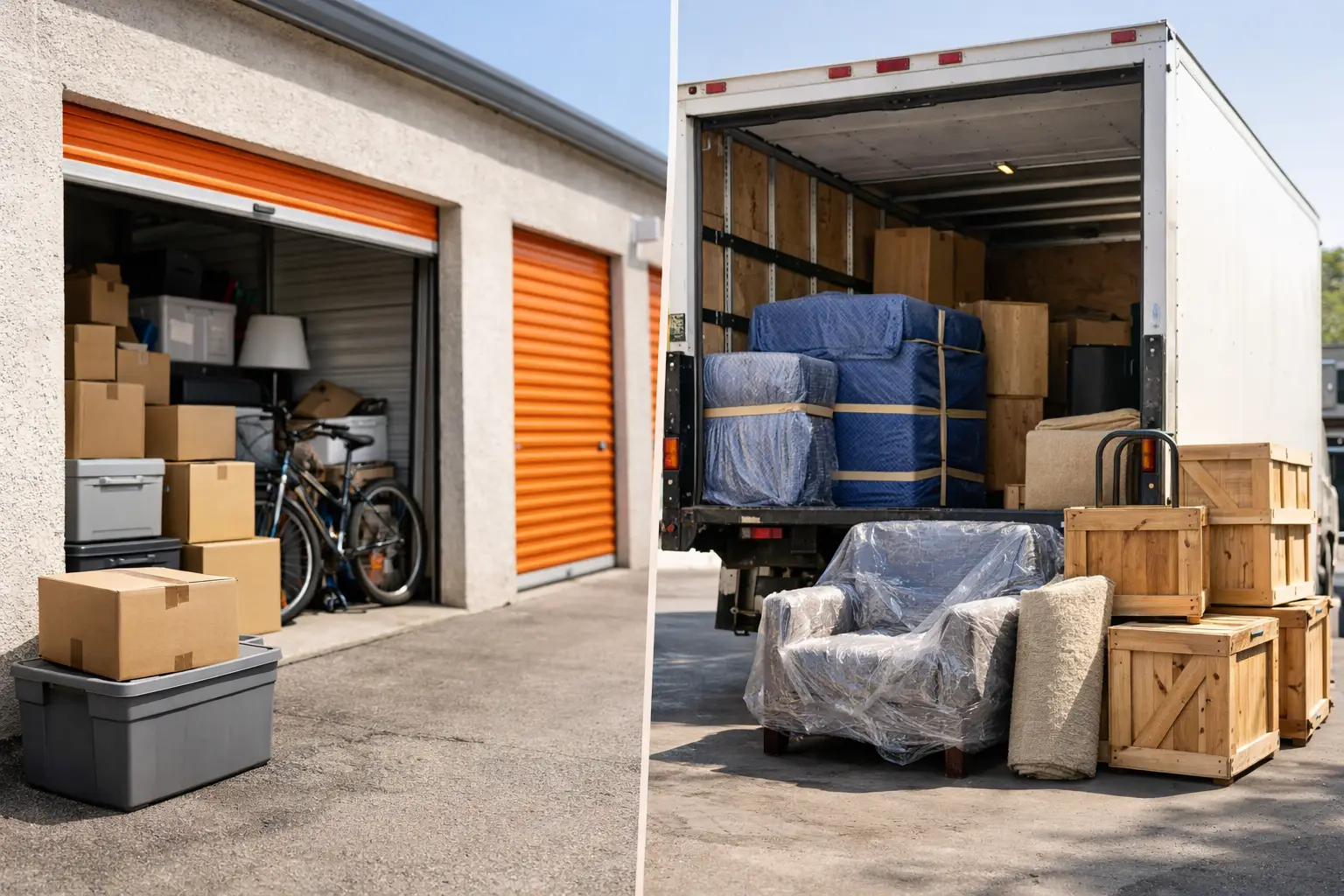 Storage Units vs Removal Storage: Which Fits?