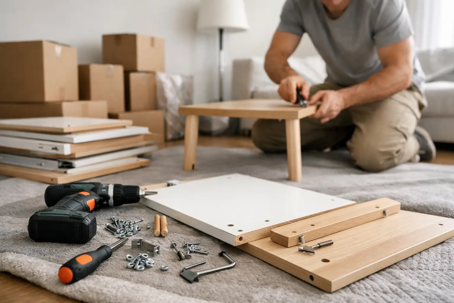 A Guide to Dismantling Furniture Before Moving