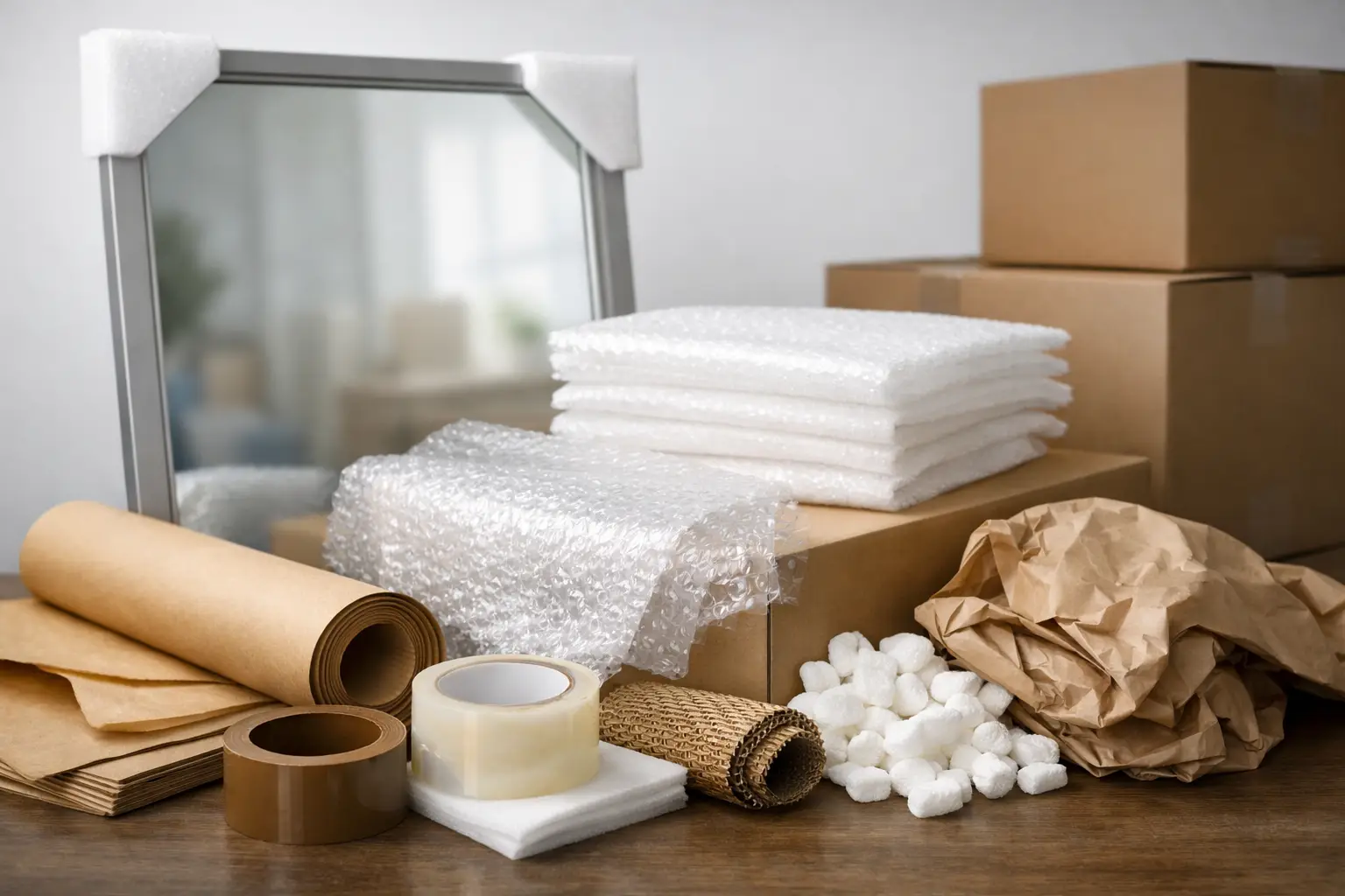 Best Packing Materials for Mirrors