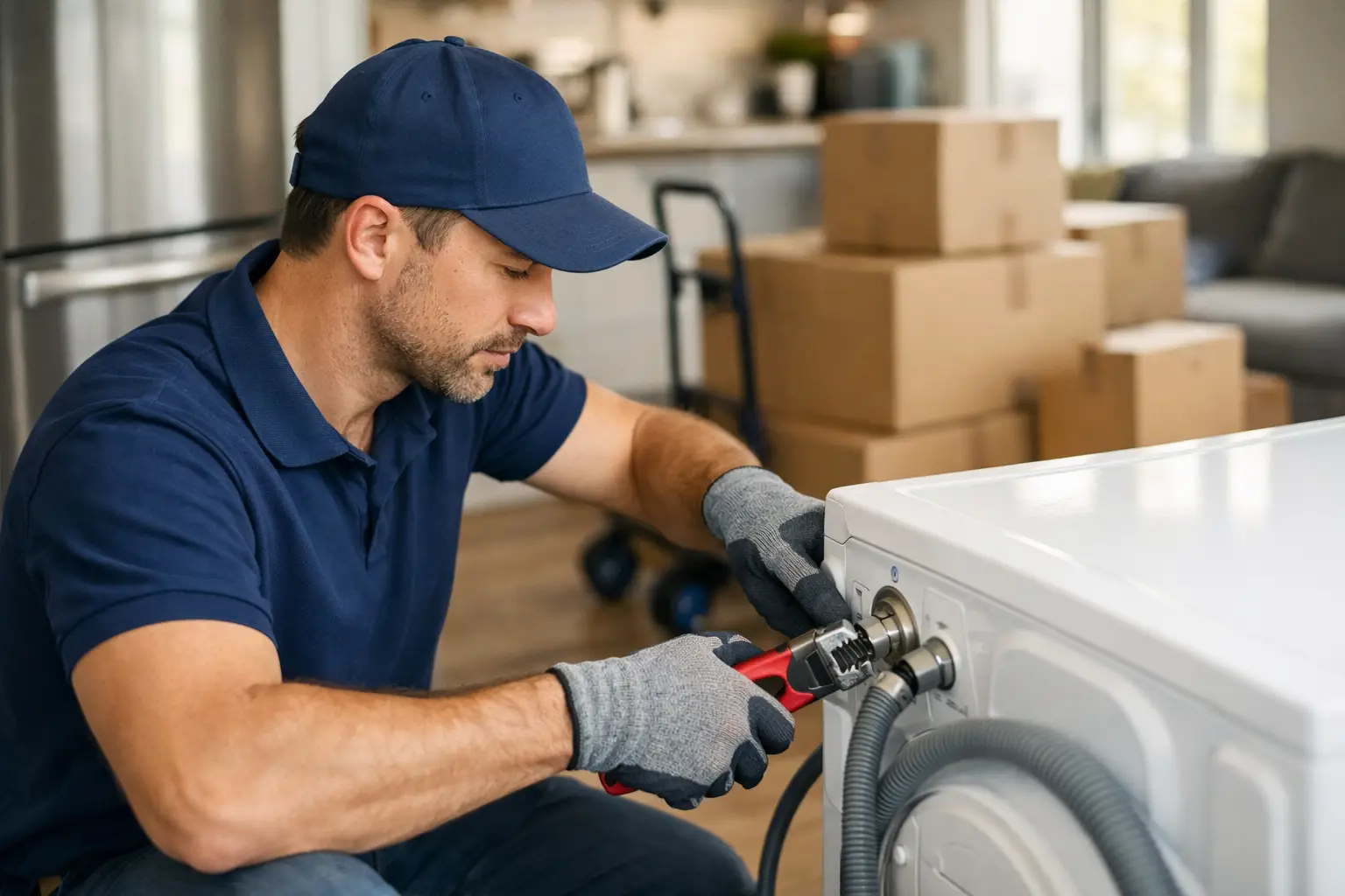 Can Movers Disconnect Appliances Before a Move?
