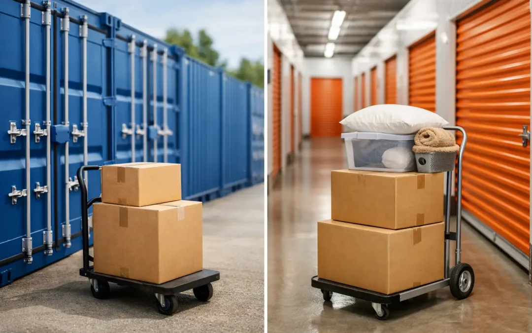 Blog 2 Container Storage vs Self Storage: Which Fits?