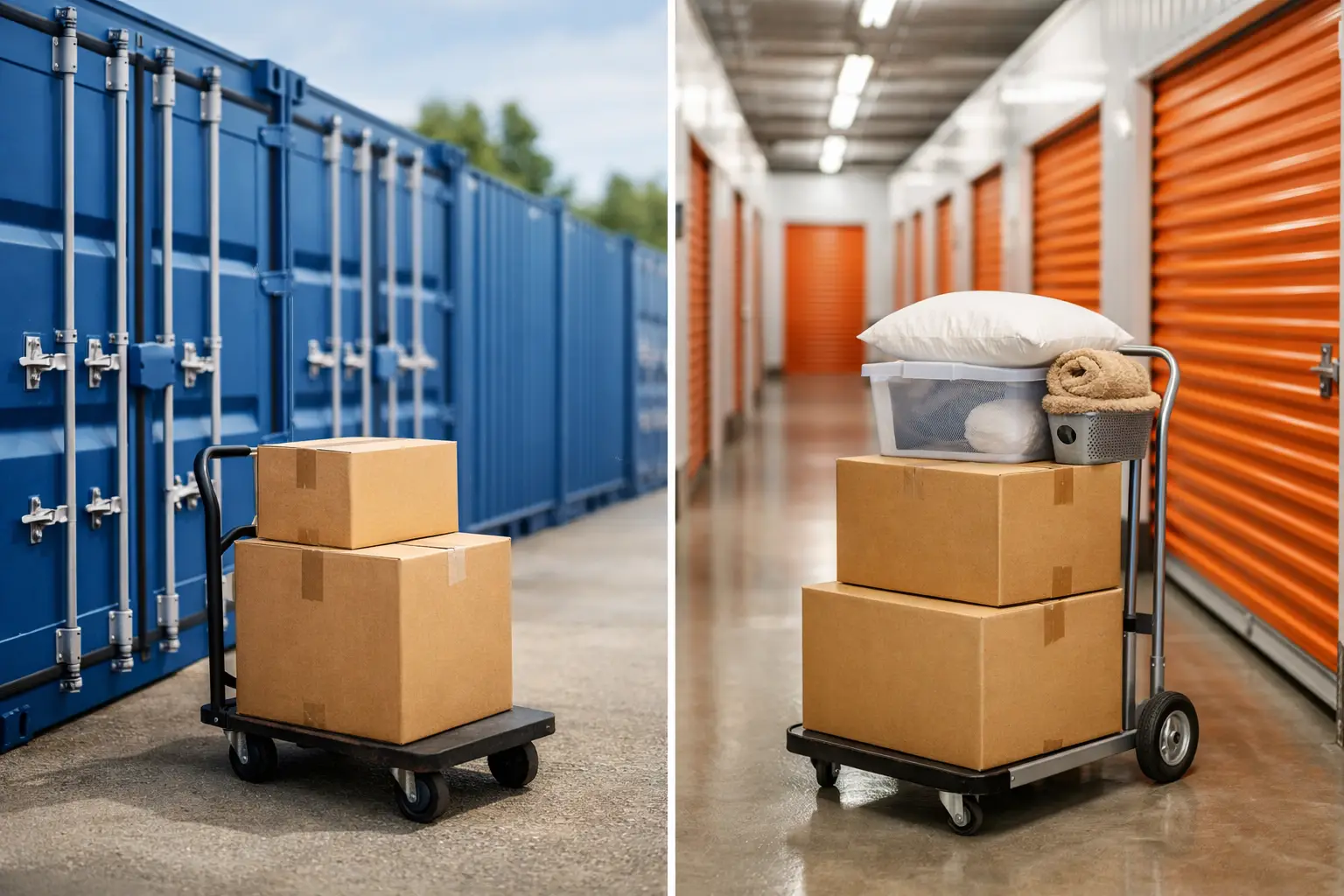 Container Storage vs Self Storage: Which Fits?