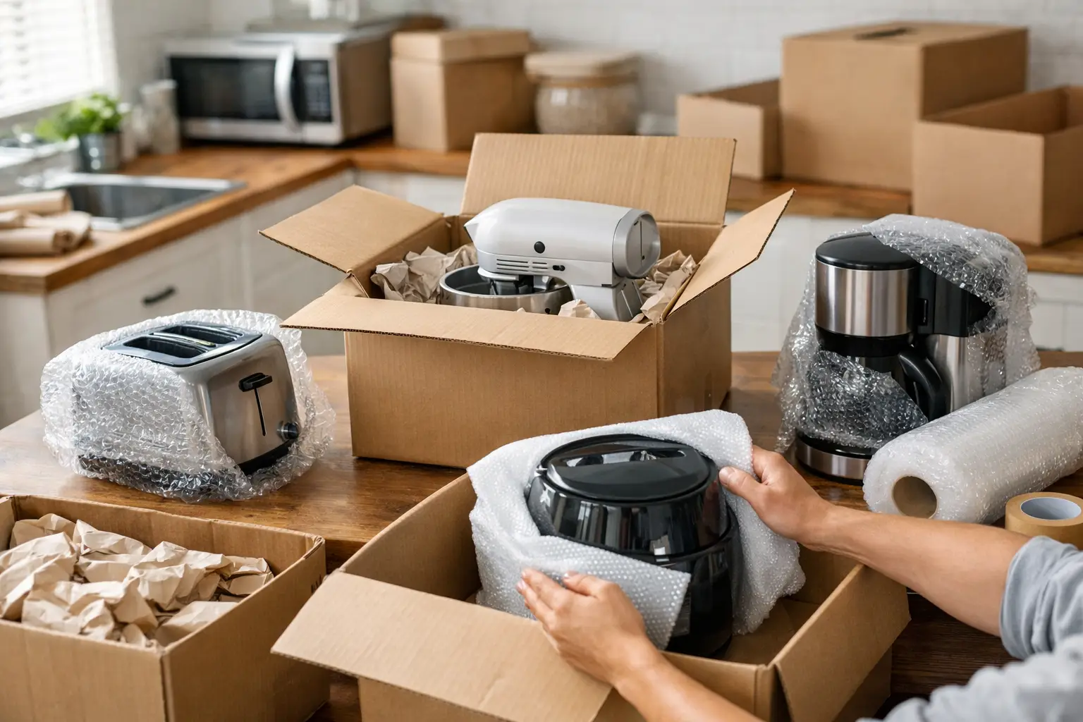 How to Pack Kitchen Appliances Safely for Moving How to Pack Kitchen Appliances Safely for Moving